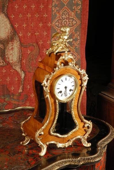 fig 2. Antique French Kingwood and Ormolu
